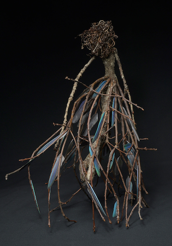 Cerulean Breeze 14x12x12 $2000 at Hunter Wolff Gallery